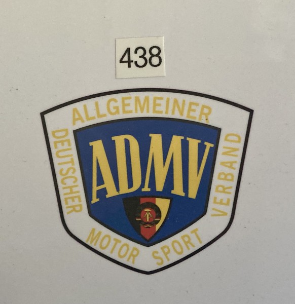 Aufkleber "ADMV der DDR"